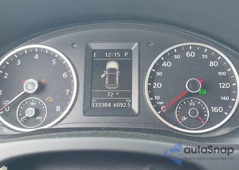 2013 Volkswagen Tiguan S/Se/Sel из США, поврежденный, VIN WVGBV3AX0DW564995